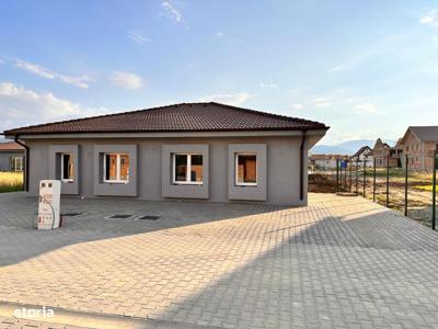 Casa noua - tip duplex - pe un singur nivel cu utilitati - in Talmaciu