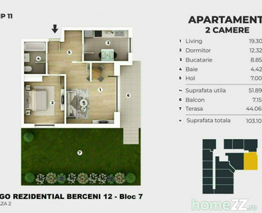 AP 2 Camere Berceni - 400m Metrou - Parc | Piscina - Ofer...