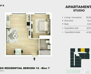 AP 2 Camere Berceni - Piscina | Parc - 400m Metrou - Disc...