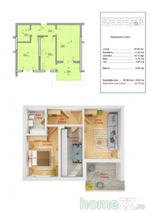 Acte finalizate: Apartament 2 camere