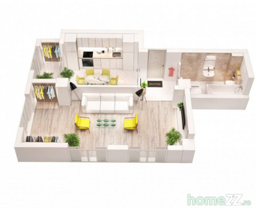 Apartament in bloc nou