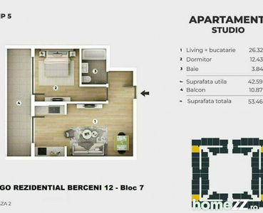 Oferta Exclusiva: Ap 2 camere - Berceni - 400m Metrou -Pi...