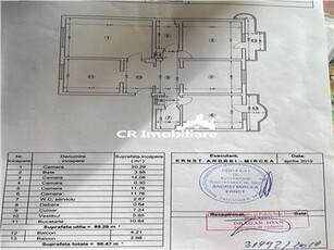 Apartament 4 camere Nerva Traian cu Centrala Proprie