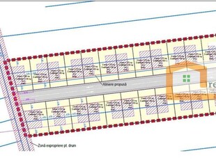 Balotesti, Investie, 15000mp intravilan, D 54,7ml, zona noua de case