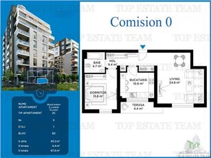 Bucurestii Noi/Straulesti | Bloc nou construit la standarde inalte