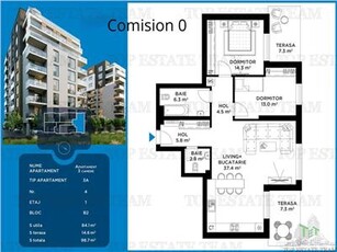 Bucurestii Noi/Straulesti | Bloc nou construit la standarde inalte