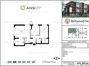 De vânzare apartament 3 camere – BRITWOOD 144, Iancu Nicolae