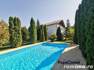 Snagov vila 9 camere P+1Et+M Su=356 mp teren 1579 mp piscina