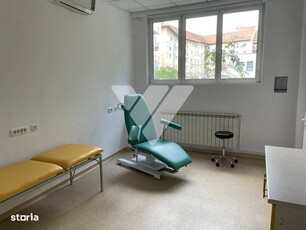 Spatiu comercial pretabil clinica de inchiriat 78mpu 5 camere in Sibiu