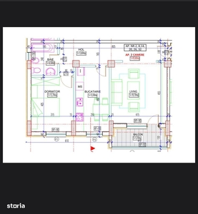 2 camere decomandat clasic