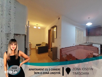 Apartament cu 2 camere într-o zonă liniștită în Iosefin(ID: 27984)