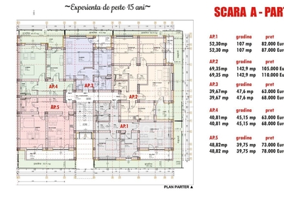 Apartament 2 camere, bloc tip P/ Drumul Taberei