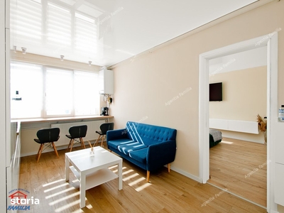 Inchiriem apartament ultramodern cu 2 camere, Faleza Dunarii, etaj 2.