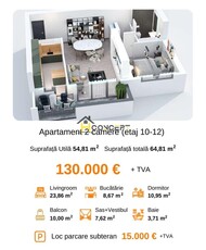 Apartament 2 camere finalizat Mihai Bravu Super Oferta