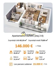 Apartament 2 camere Metrou Mihai Bravu la 2 minute Oportunitate