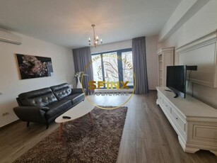 Near Floreasca Park, modern, quiet 3 room apartment with underground parking