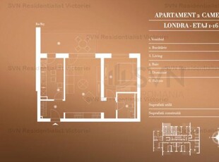 Vanzare apartament 2 camere, Aviatiei, Bucuresti