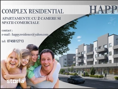 Happy Residence 3!Spații comerciale 100 mp. Preț 190000 euro fără TVA