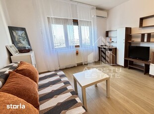 Apartament spatios cu o camera, 40 mp, zona Steaua