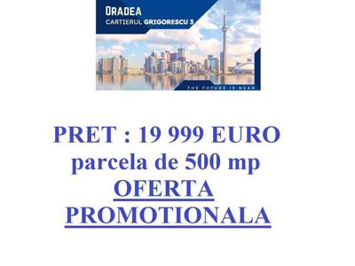 Ofertă promoțională 19 999 Euro Cartierul GRIGORESCU 3 ORADEA