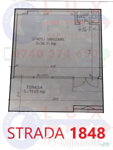 ID 8213 Spatiu DE INCHIRIAT - Strada 1848