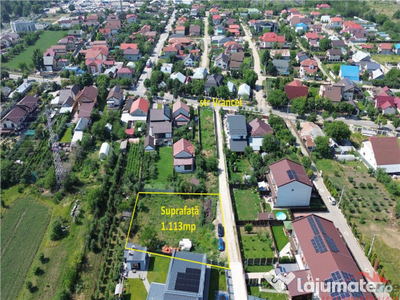 Teren intravilan in suprafata de 1.113 mp zona Strada Vrance