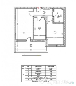 Apartament 2 cam. decomandat, finalizat, aproape metrou