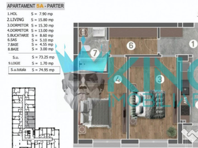 Cavar Residence-Postalionului | 3 camere | decomandat | Comi