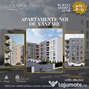 #DIRECT DEZVOLTATOR -LUCEAFARULUI RESIDENCE ,STUDIO IN BLOC NOU