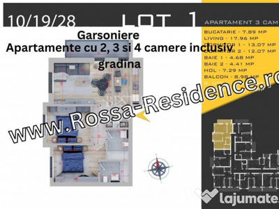 Apartament 3 camere spatios si modern Parcare Bonus