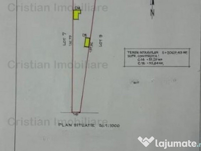 Varsatura Teren intravilan 2069 mp cu 24m deschidere stradal