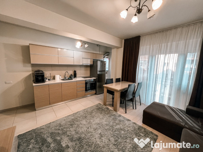 Apartament cu 2 camere mobilat si utilat