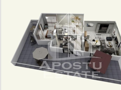 Apartamente premium cu 3 camere, loc de parcare inclus, Torontalului