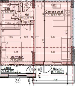 Apartamentul situat in zona MAMAIA NORD - LIDL, in bloc nou,