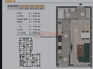 Apartament 2 camere Pipera, Plaza, Apartament 2 camere confort Lux in Ansam