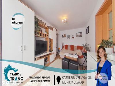 Apartament renovat la cheie cu 2 camere în Vlaicu(ID:27546)
