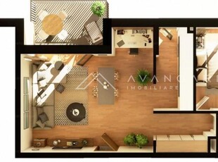 Apartament 2 camere | 58 mp | Intre Lacuri