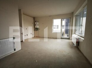 Apartament 3 camere, finisat, 52 mp, semifinisat, zona Teilor