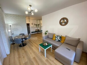 Apartament lux, 3 camere, 65 mp, Pet Friendly, loc de parcare, zona Vivo