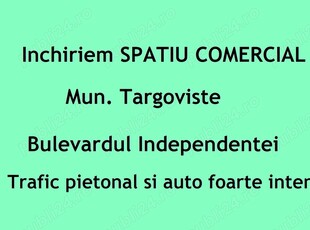 Inchiriem spatiu comercial, bulevardul Independentei