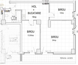 Spatiu comercial, 72.5mp, zona BMW