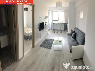 Apartament doua camere mobilat utilat NOU renovat, bloc nou