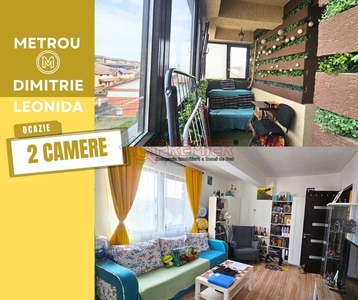 Popesti - Metrou Dimitrie Leonida - Apartament 2 camere mobilat