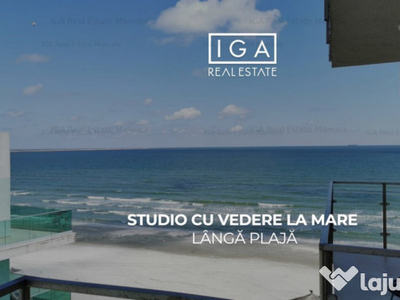 Studio cu vedere la mare langa plaja