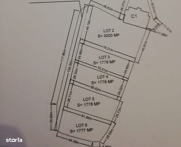 Teren 1780 mp,intravilan,zona fosta platforma Avicola Iasi