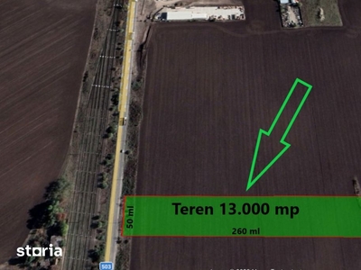 Teren extravilan 13.000 mp Jilava