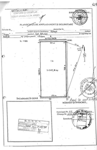 Teren extravilan, com. Ratesti, Patuleni, jud. Arges - licitatie 12.06