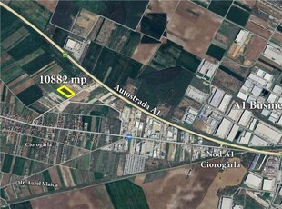 Teren industrial 1ha la 15 minute de Bucuresti