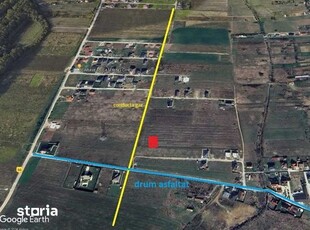 Teren intravilan in Cihei, zona Lamaitei, 580mp, asfalt la 100m cu gaz