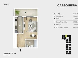 Apartament 2 camere